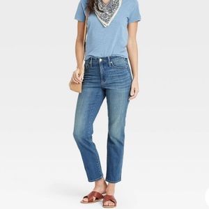 Universal Thread High Rise Slim Straight Jeans